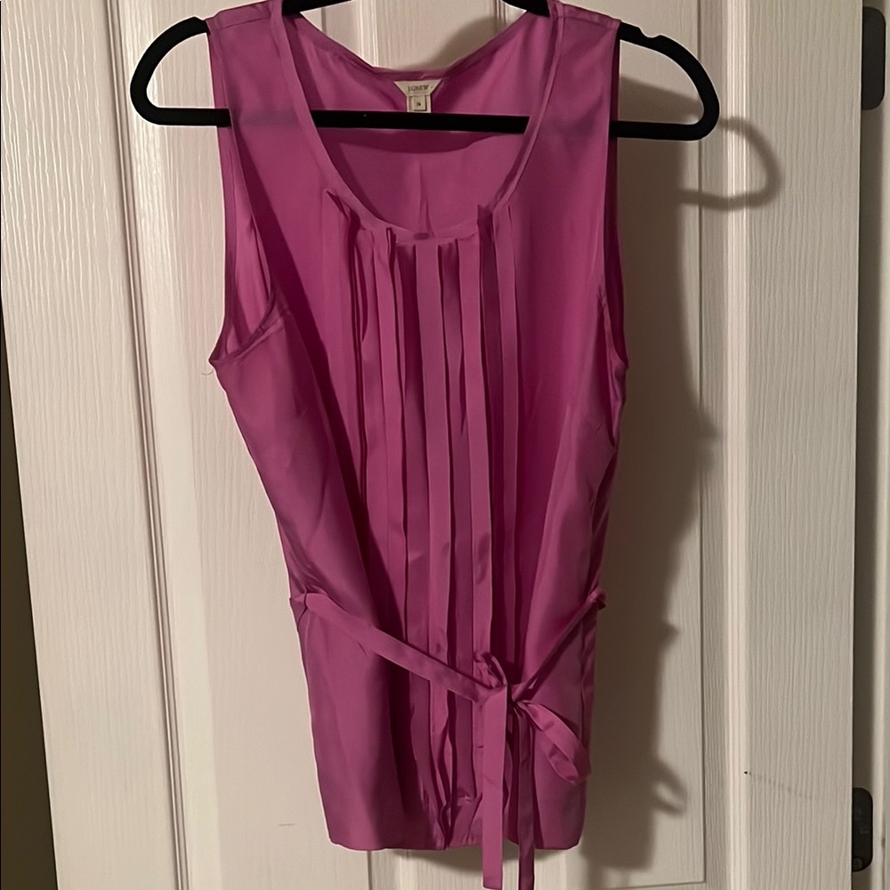 J Crew Sleeveless purple top
